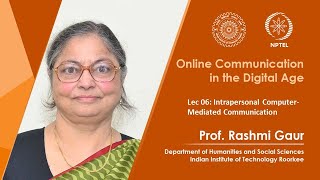 Lecture 06  Intrapersonal ComputerMediated Communication [upl. by Anwadal611]