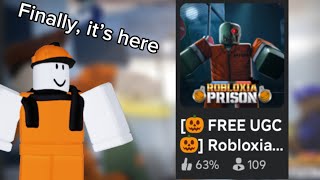 The Robloxia Prison Halloween Update is here [upl. by Hardden945]