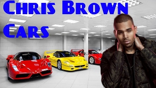 Chris Brown Car Collection 2017  Chris Brown Net Worth  2017 [upl. by Ecydnak]