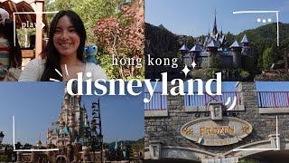 HONG KONG DISNEYLAND VLOG  world of frozen food and a disney christmas hk day 2 [upl. by Katey751]