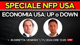 Nonfarm Payrolls e Tasso di Disoccupazione OGGI DATI CRUCIALI PER I MERCATI [upl. by Knowlton]