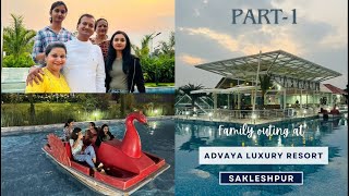 Family outing at advaya luxury resort sakleshpura  manjinahani4 [upl. by Trevlac174]