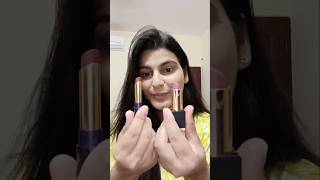 Pink and brown lipstick youtubeshorts makeup lipsticktutorial [upl. by Ronyam]