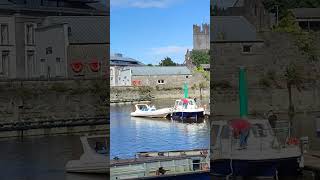 Adventures on the Limerick Wharf vlog travel Shannon Limerick boat Belgiumtravel francetravel [upl. by Irrek]