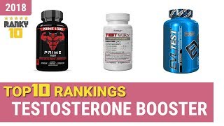 Best Testosterone Booster Top 10 Rankings Review 2018 amp Buying Guide [upl. by Erdnassak529]