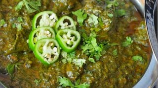 are aapka Dhyan kidhar hai palak gosht idhar hai 😁 bawarchi style palak gosht [upl. by Akcirre]