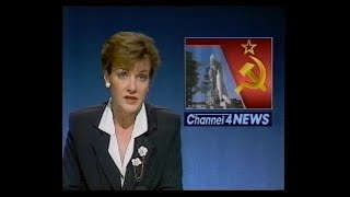 Channel 4 Adverts amp Continuity  News Summary  Weather  30th October 1988 [upl. by Dier]