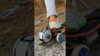 Skateboard ने अपनी औक़ात दिखा दी 😒 electricskateboard diyprojects indianskater vishalskater [upl. by Tennos]