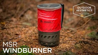 Test amp Review MSR WIndBurner  Stove System with Reactor technology [upl. by Wenona]