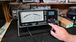 Grundig Millivoltmeter MV 1000 im Funktionstest [upl. by Harbird]