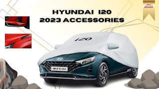 Hyundai i20 2023 Accessories  Full list with Price Entire range hyundaii20 hyundaiindia [upl. by Lashoh]