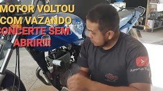 Tá vazando Não precisa abrir o motor é só fazer isso aqui [upl. by Orecul67]