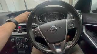 Volvo V40 S60 V60 Service Light Indicator Reset  quotBook Time For Maintenancequot [upl. by Ditmore]