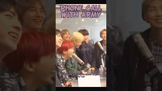 BTS Phone call with Army bts btsshorts jungkook btsedits btsarmy kpop [upl. by Skippie]