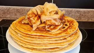 Jinsi ya kupika chapati laini sana tamu na mchambuko  how to make soft layered chapatiparatha [upl. by Orpheus]