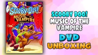 Scooby Doo Music of the Vampire DVD  UNBOXING [upl. by Rabassa]