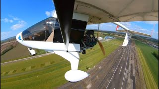 Spring Flight from Old Park Farm to Shobdon [upl. by Yelkrab]