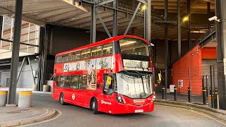 FULL ROUTE VISUAL  SLN Bus Route 97 Chingford Station  Stratford City 18903 SN68 AFW [upl. by Llehcor256]