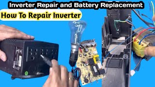 Quick and Easy Inverter Repair and Battery Replacement How To Repair Inverter [upl. by Anirahtak115]