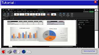 CSC098 COMMUNITY SERVICE HOW TO CREATE A TABLE AND CHART USING EXCEL [upl. by Atenaz]