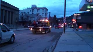 Tamaqua Girls Lady Raiders Basketball Victory Parade Tamaqua Video 2 352011 TamaquaAreacom [upl. by Ennael901]