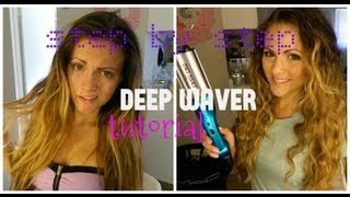 How to use a Deep Waver StepbyStep Hair Tutorial [upl. by Pasadis231]