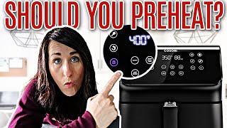 Do you NEED to Preheat Your AIR FRYER I Tested it Out [upl. by Sisak741]