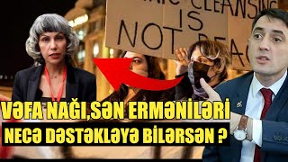 Vəfa Nağı sən erməniləri necə dəstəkləyə bİlərsən  Prime TV [upl. by Oliviero100]