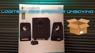 Logitech z213 Speaker Unboxing [upl. by Rhianna]