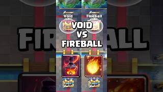 Void VS Fireball clashroyale shorts [upl. by Dibrin]