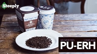 MCOT PUERH 5 YEAR AGED  Steeply Loose Leaf Tea Reviews [upl. by Hubing]