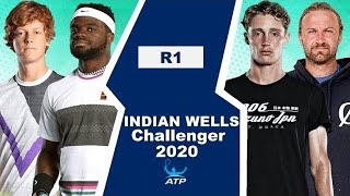 SinnerTiafoe vs PolmansReid  INDIAN WELLS 2020 [upl. by Ontine380]