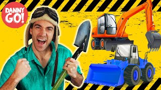 quotDigging In The Dirtquot Construction Vehicles Dance 🚜  Danny Go Movement Activity Songs for Kids [upl. by Matias]