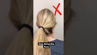 Ponytail Hack for Extra Volume [upl. by Havelock]