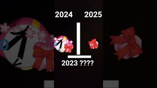 dont guess what was in 2023 because i didnt start youtube the 2023 [upl. by Joellen]