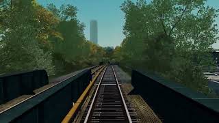 First Person Metro Ride  Cities Skylines  Noire City [upl. by Harihs]