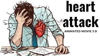 Recognizing a heart attack  3D Animation amp Johns Story [upl. by Kalikow704]