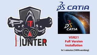 Catia V5 full version Installation [upl. by Liliane748]