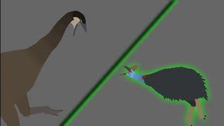 elephant bird vs cassowary but a little more epic [upl. by Fernandes93]