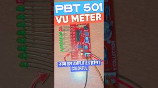 PBT 501 Vu Meter Unboxing and Testing [upl. by Hamrnand]