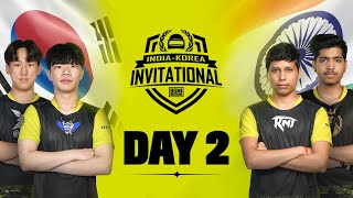 HINDI BGMI INDIA  KOREA INVITATIONAL  DAY 2 [upl. by Pennington59]