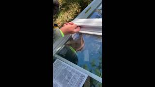 Window mullion installation Lowes [upl. by Ayvid]