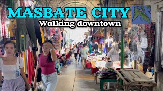 MESMERIZING‼️DOWNTOWN WALK in MASBATE CITY PHILIPPINES 4K [upl. by Ahsaela]