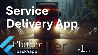 Ride  Service  Delivery Management app made in Flutter Parse Back4App MongoDB framework [upl. by Lynch675]