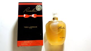 Ted Lapidus Rumba Fragrance Review 1989 [upl. by Eneiluj]