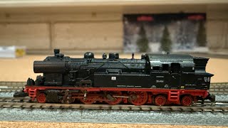 Marklin 88069 Cl 78 Steam Tank Passenger Locomotive Test Run at zscalehobo 10112024 [upl. by Drahser]