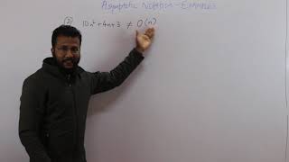 Asymptotic Notations  Examples [upl. by Cello735]