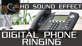 Digital phone ringing sound effect  HD Sound effects [upl. by Brig]