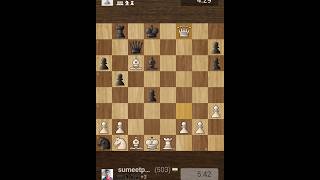 quotSacrificial Brilliance ♟️💥quot chess chessendgame youtubeshorts shorts [upl. by Ydisac727]