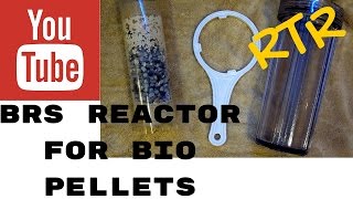 bio pellet reactor diy  lower nitrates in saltwater aquarium [upl. by Esorbma422]